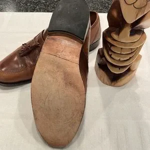 Men’s dress shoes, slip-on, two tone Italian leather, size 12. Previously worn. Rangoni | Shoes | Mens Dress Shoes Slipon Two Tone Italian  main image 3